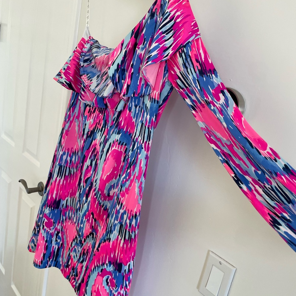 Lilly Pulitzer  Off-Shoulder Dress